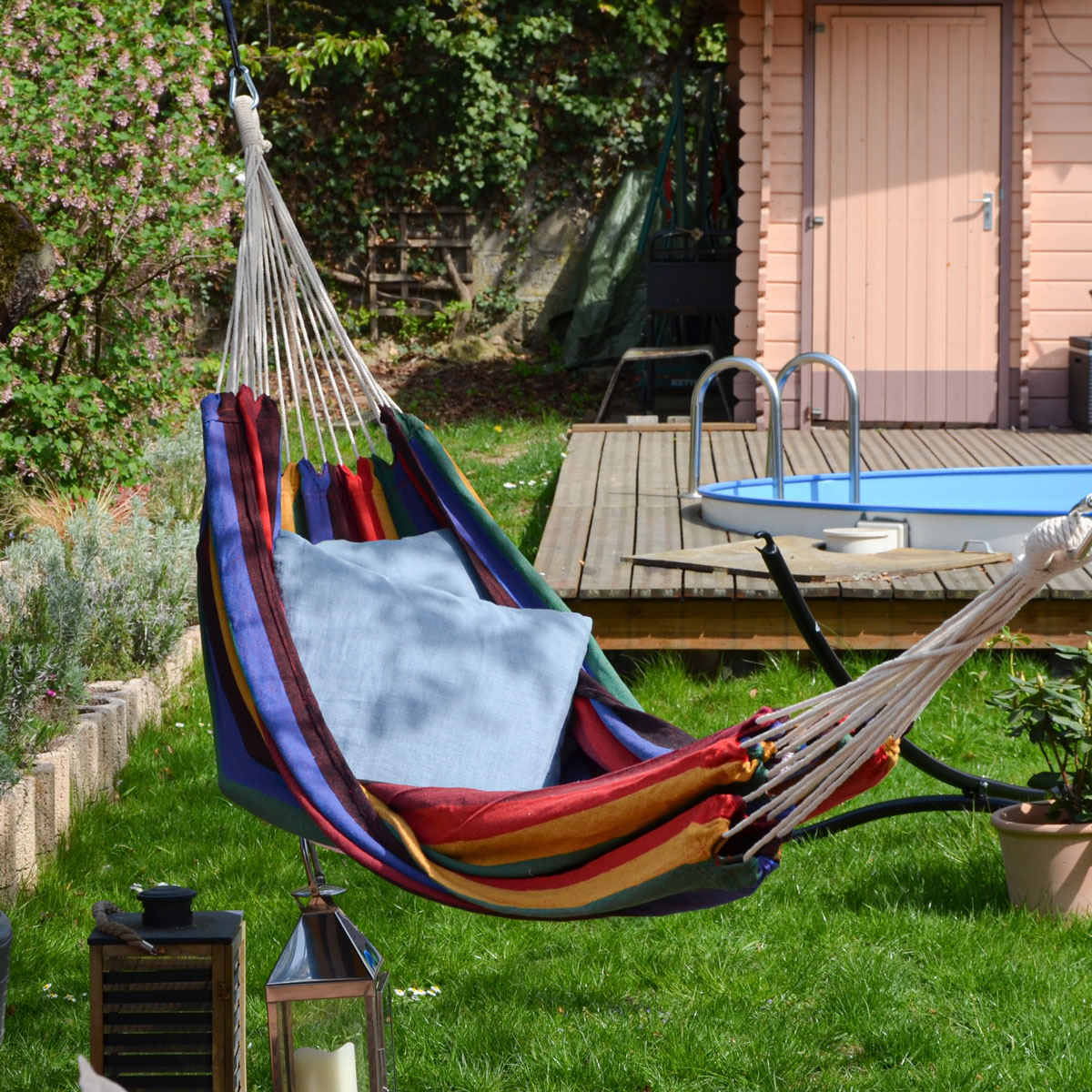 Hamac Xxl Pour Deux Personnes 400x160cm  Jusqu'à 150 Kg