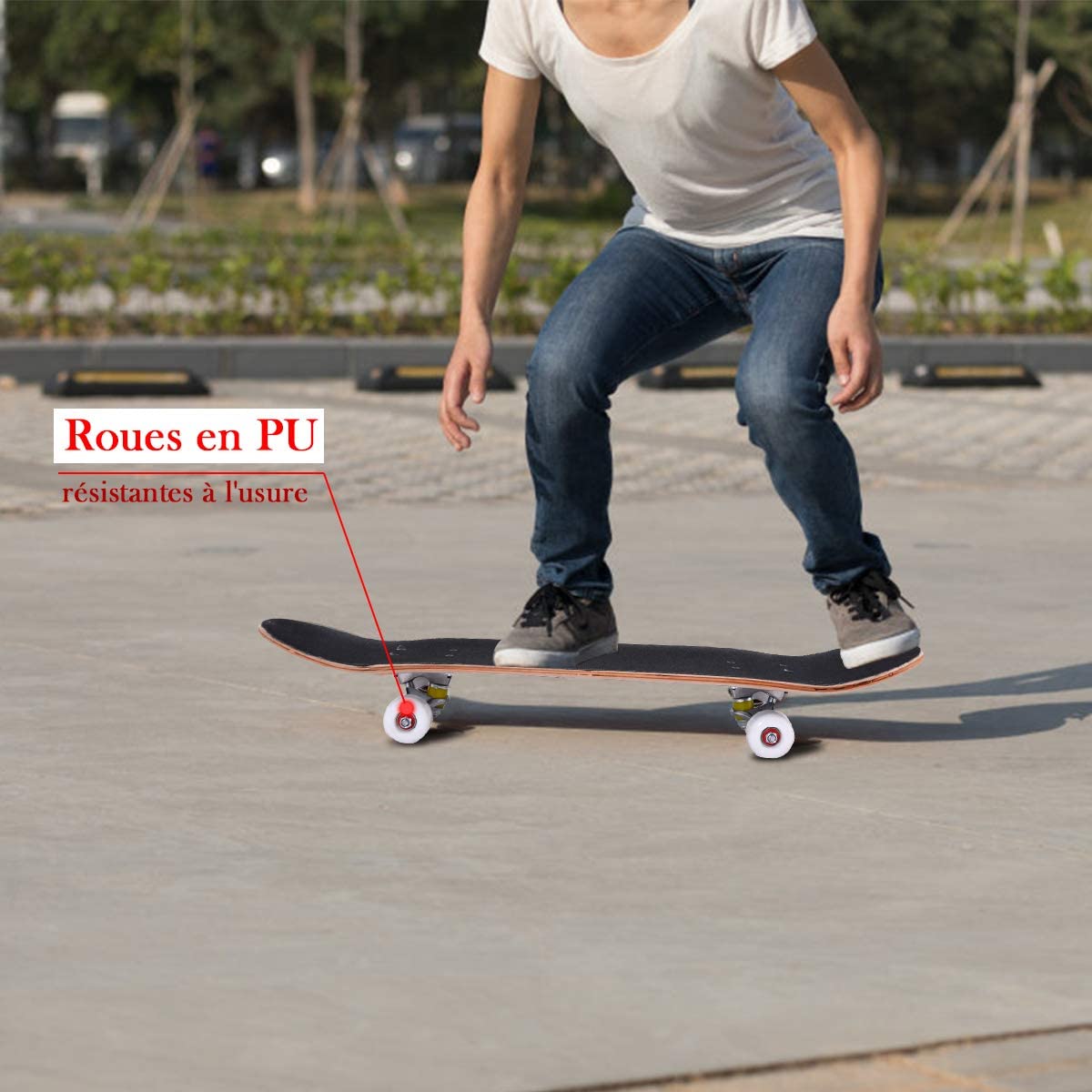 Wooden 9941 Star Wars Skateboard en Bois 61 x 15 x 8/10 cm