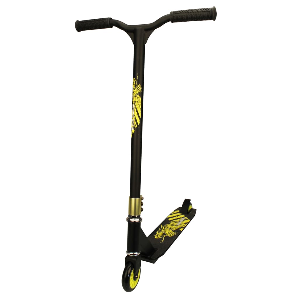 Scooter Road Rage Noir Et Vert Citron Black Dragon