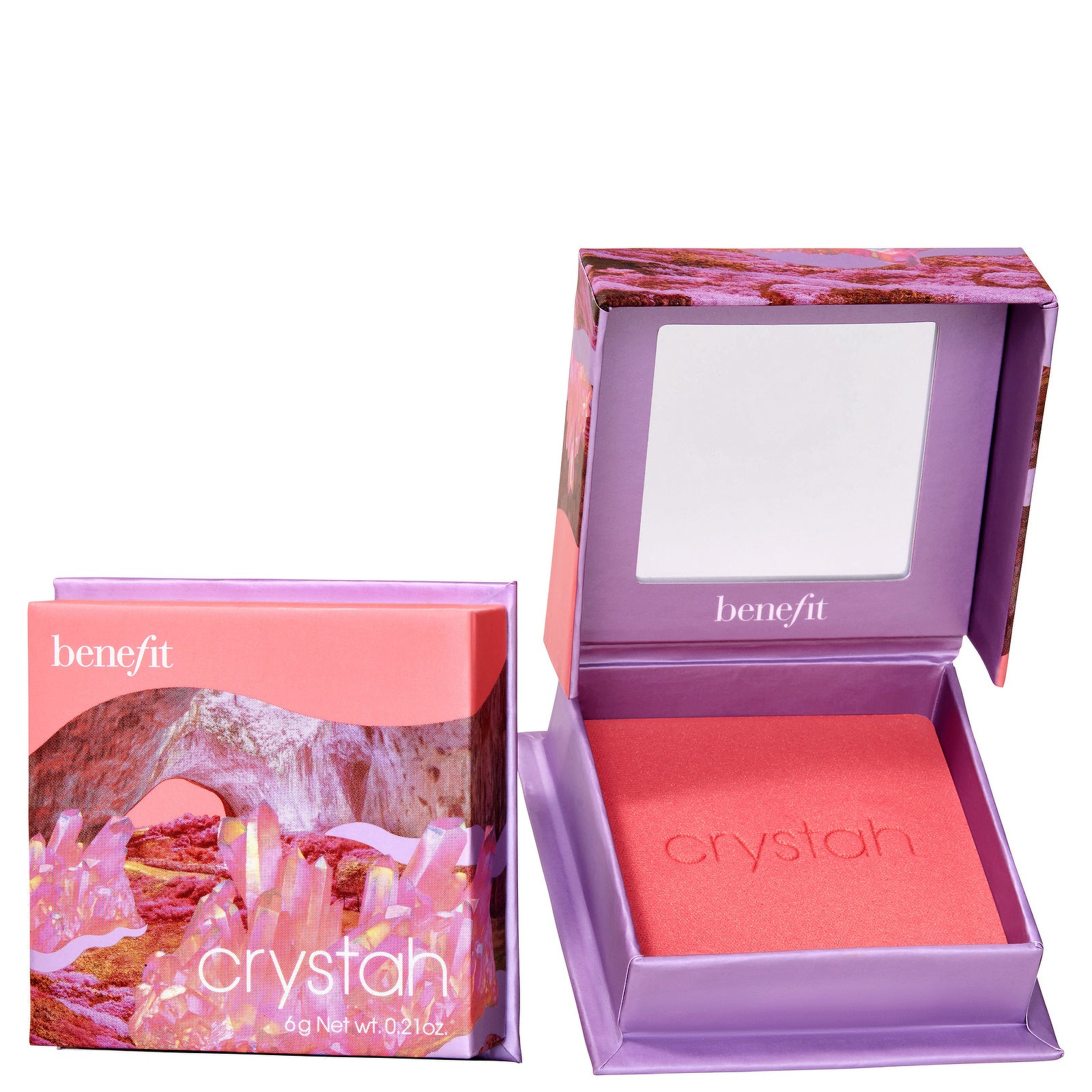 Thumbnail - Benefit WANDERful World Blush Crystah in Erdbeer Pink - 6g Puderrouge