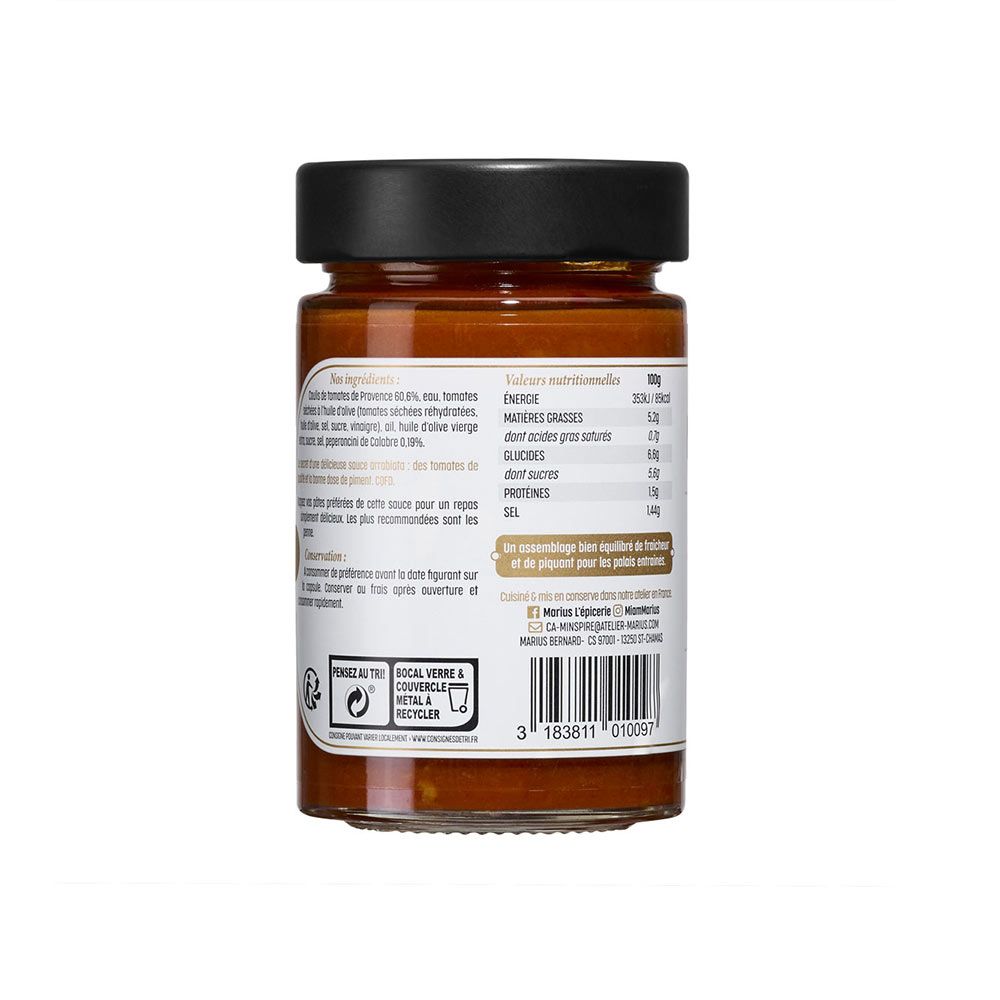 Sauce Arrabbiata à Prix Carrefour