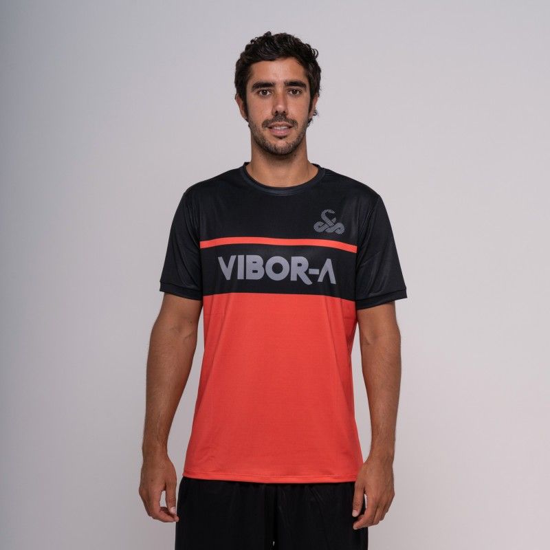 Camiseta Vibor-a Advanced Pro Naranja Negro