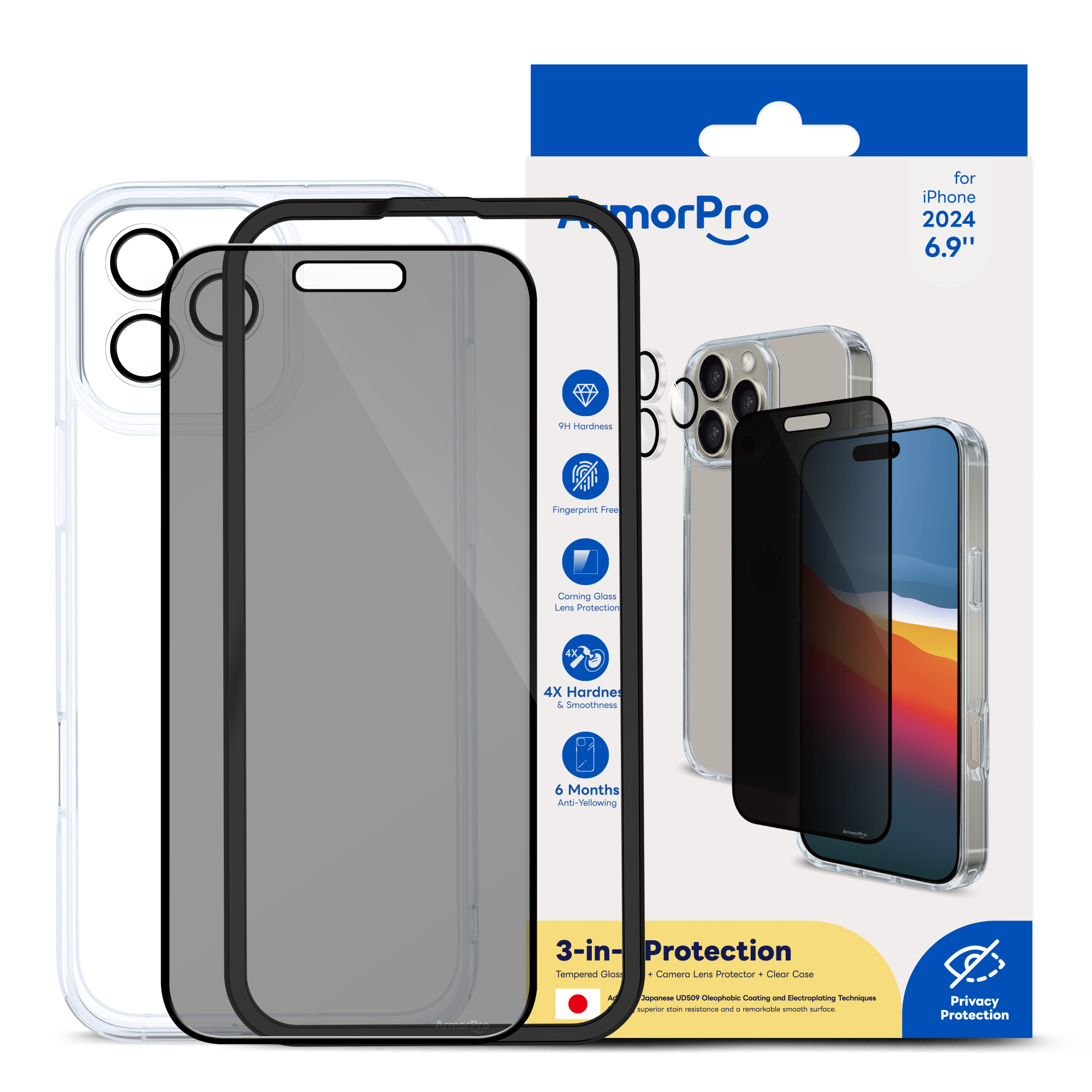 ArmorPro iPhone 16 Back Cover Mobile Case
