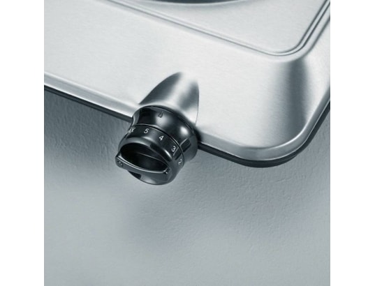 Réchaud électrique SEVERIN KP1092 - plaque 1 500W - diametre 18 cm - thermostat réglable - inox
