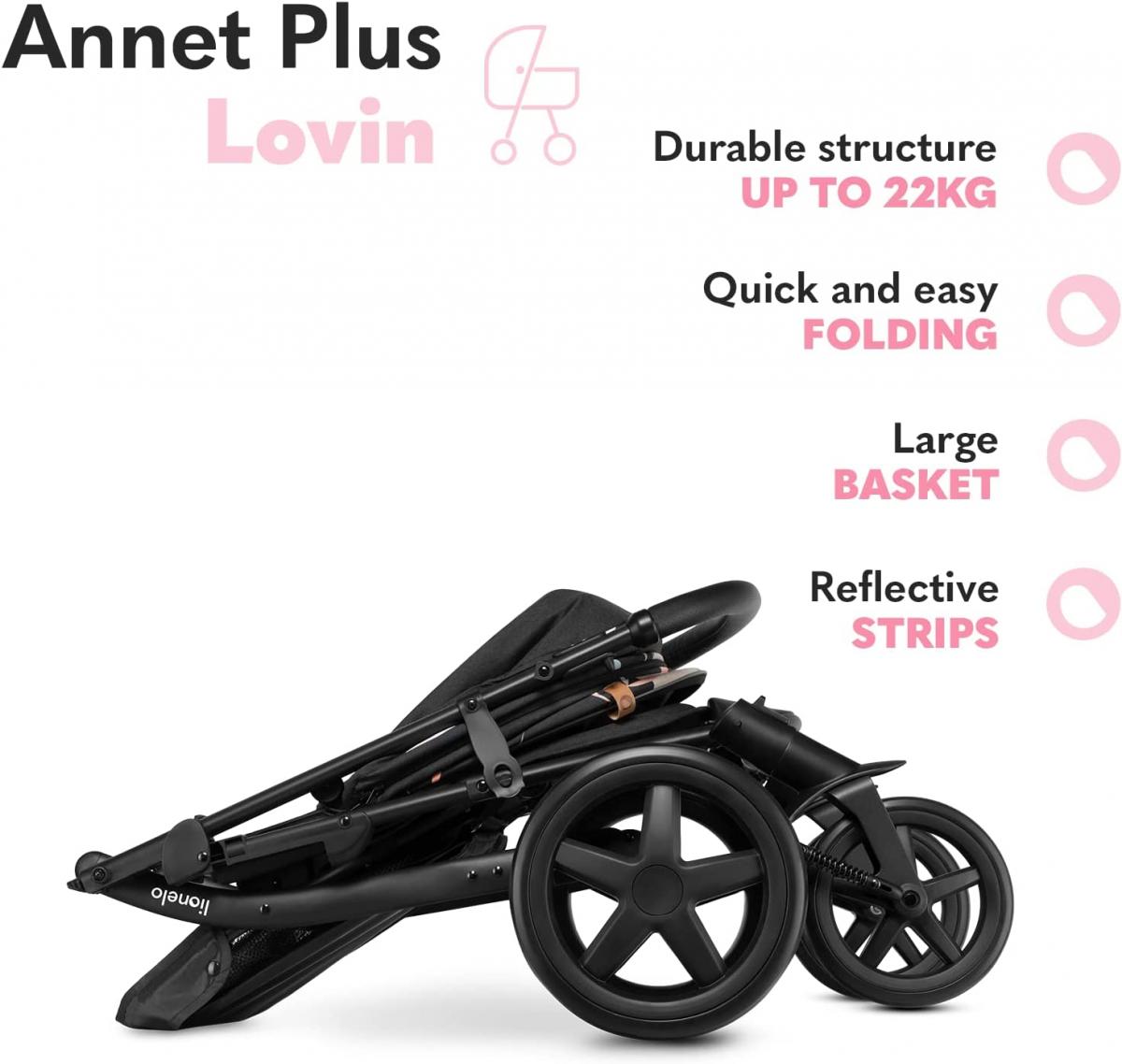 Poussette  Annet Plus Lovin