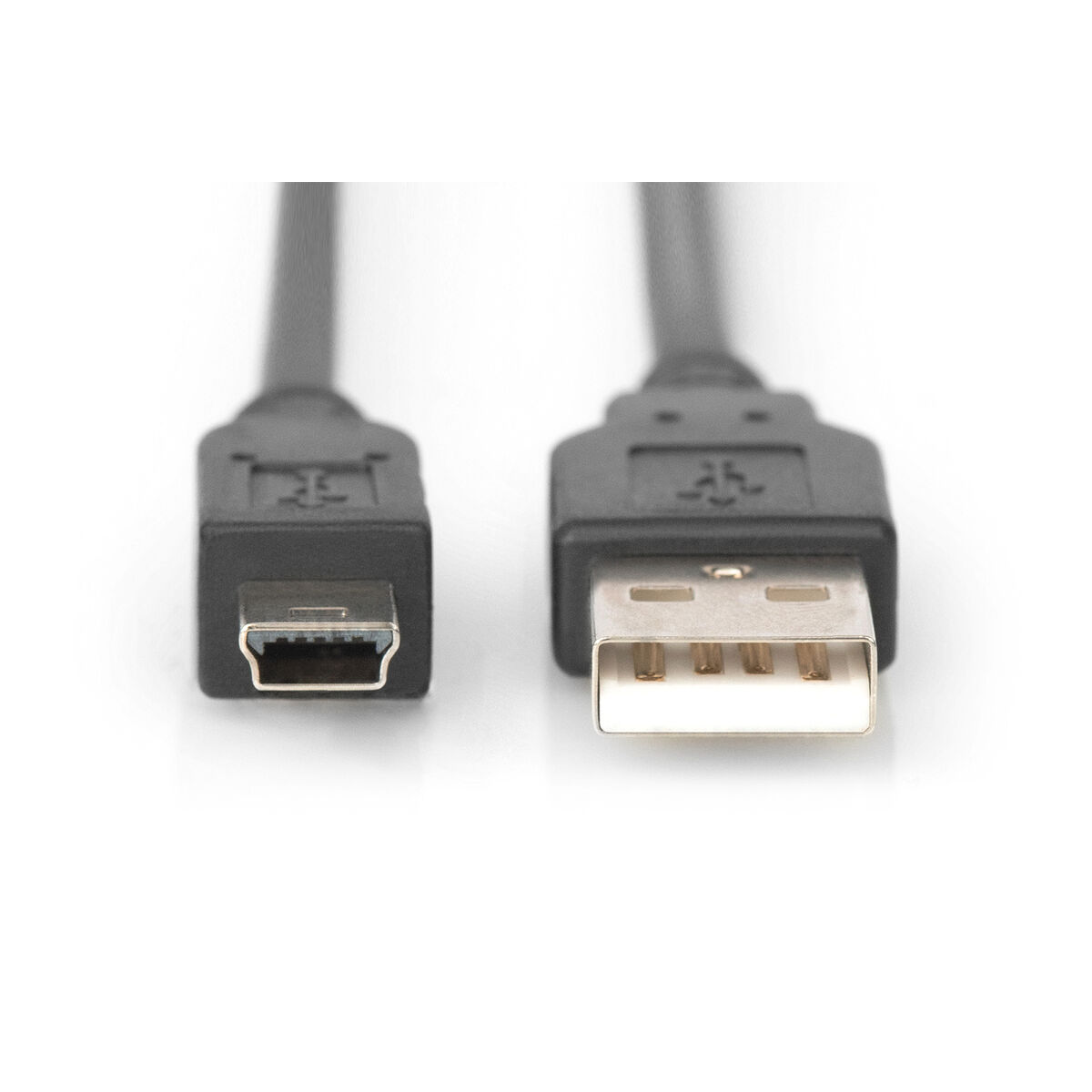 Câble Usb Vers Mini Usb Digitus Ak-300108-030-s 3 M Noir