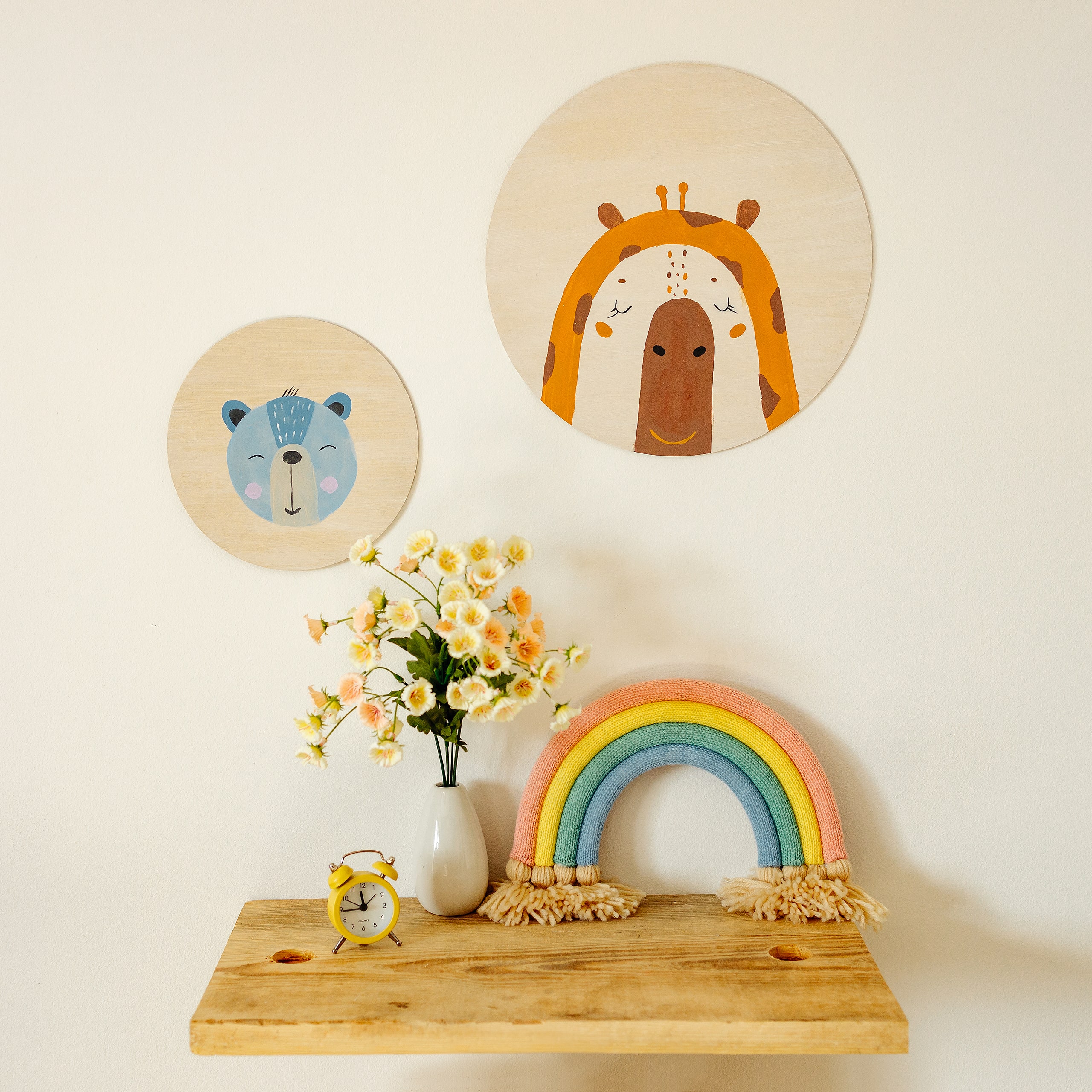 Rond De Bois MDF.- 16 Mm - 20 Cm