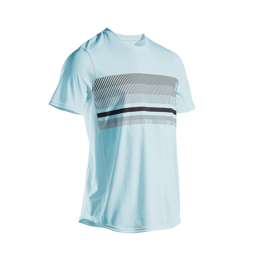 Camiseta De Tenis Artengo Tts100 Hombre Azul Claro