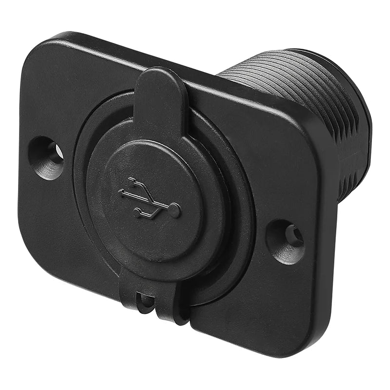 Prise-usb Double À Encastrer 3100ma 12v/24v Dans Blister