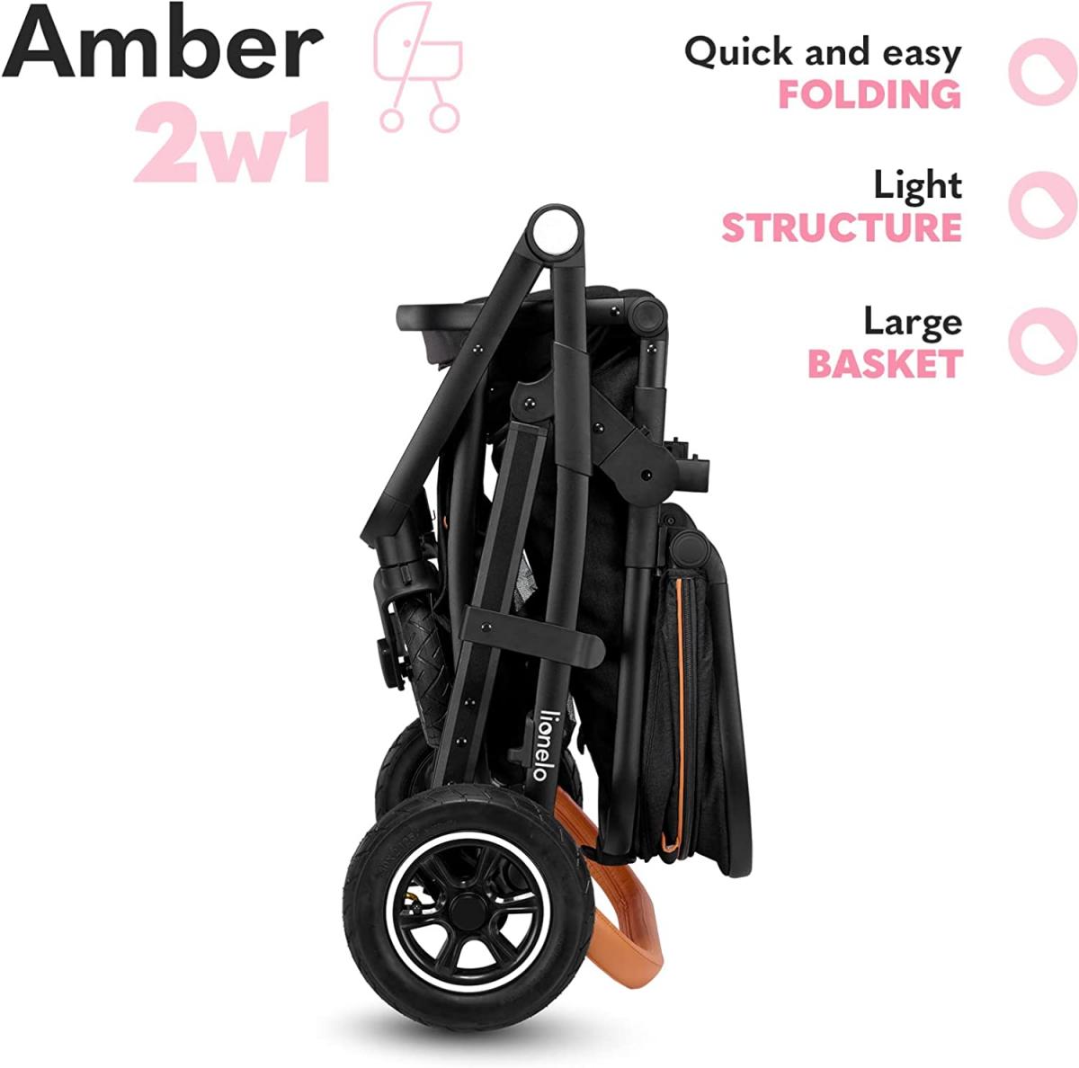 Poussette Multifonction  Amber 2en1