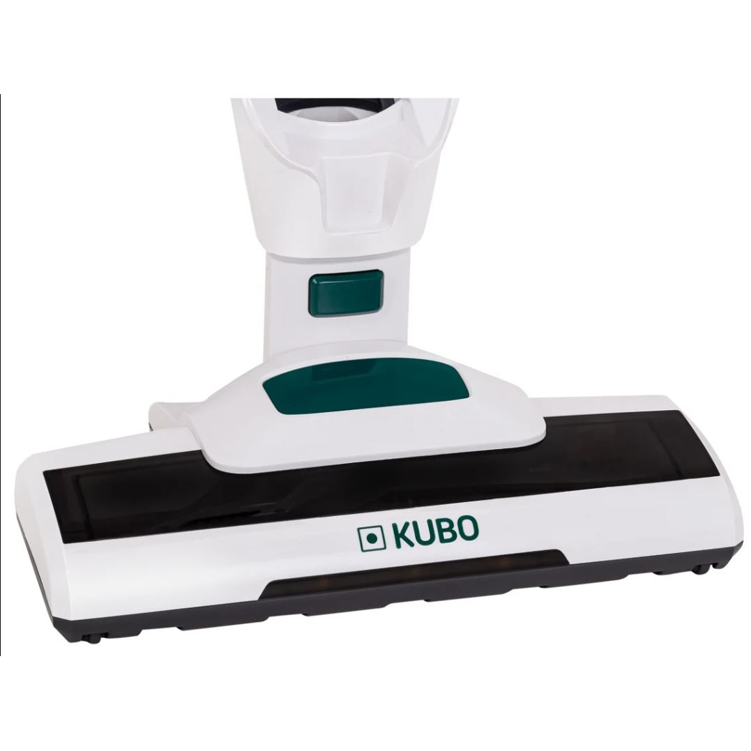 KUBO Aspirateur Balai sans fil 2 en 1 multifonction,  25.2V, 50 min d'autonomie, blanc