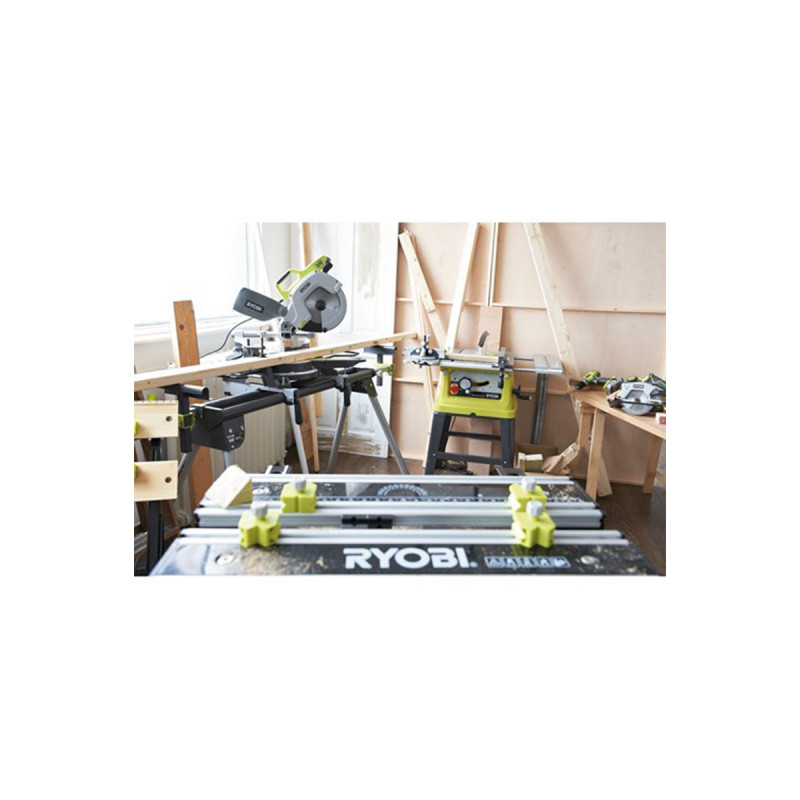 Pack Ryobi Scie À Coupe D'onglets Radiale Électrique - 1500w - 216mm - Ems216l - Sup