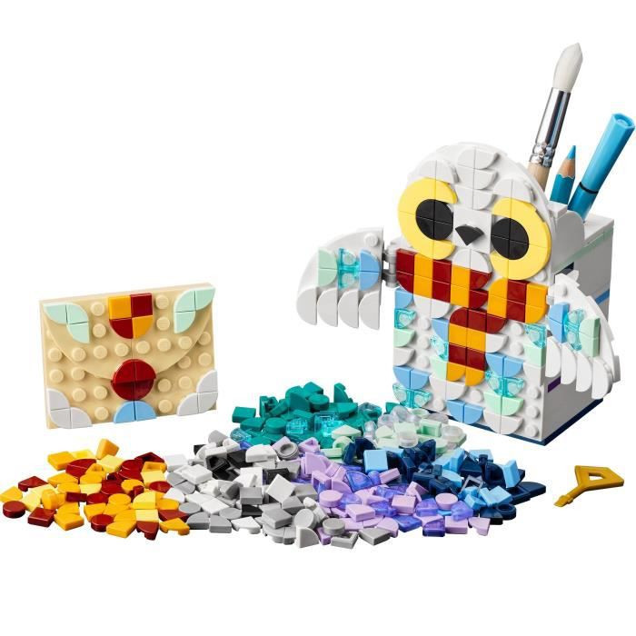 Lego Dots 41809 Porte-crayons Hedwige, Fournitures Harry Potter Hibou, Jouets Pour Enfants ?� 