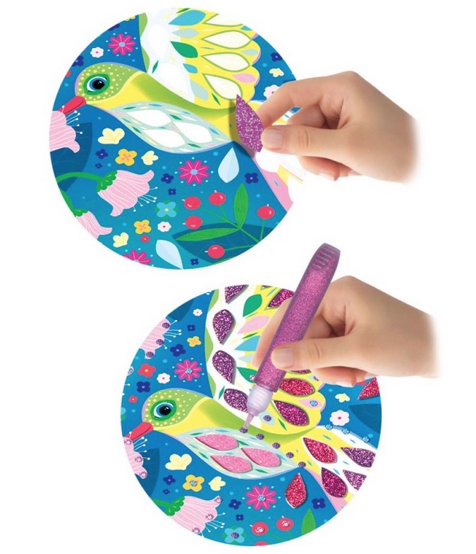 Coffret Cartes A Creer -  Envolees Scintillantes