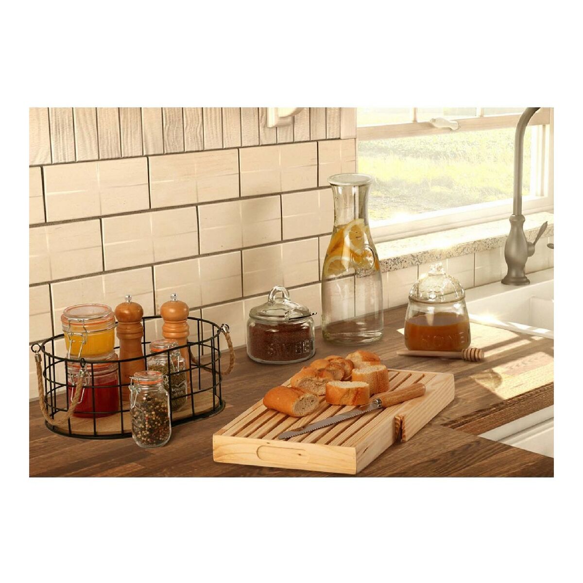 Bol De Stockage Honey Verre