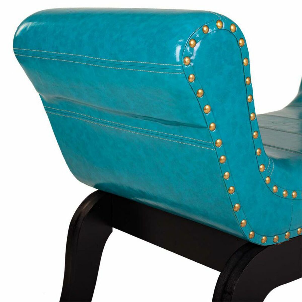 Banquette Alexandra House Living Bleu Polyuréthane Bois Mdf 40 X 65 X 90 Cm