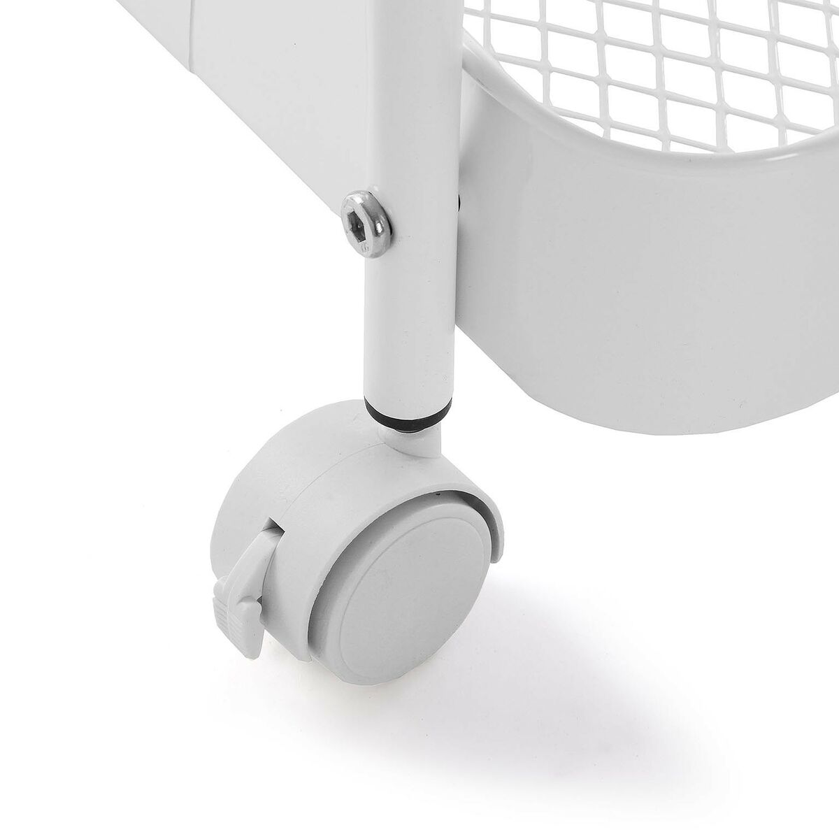 Chariot De Cuisine Versa Blanc 30 X 76 X 46 Cm Fer