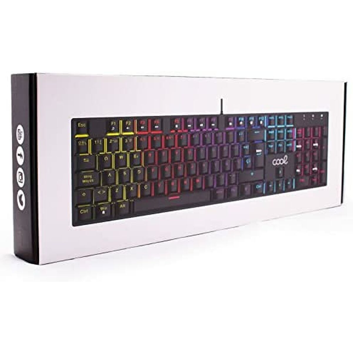 Clavier Cool Austin Espagnol Qwerty Rgb