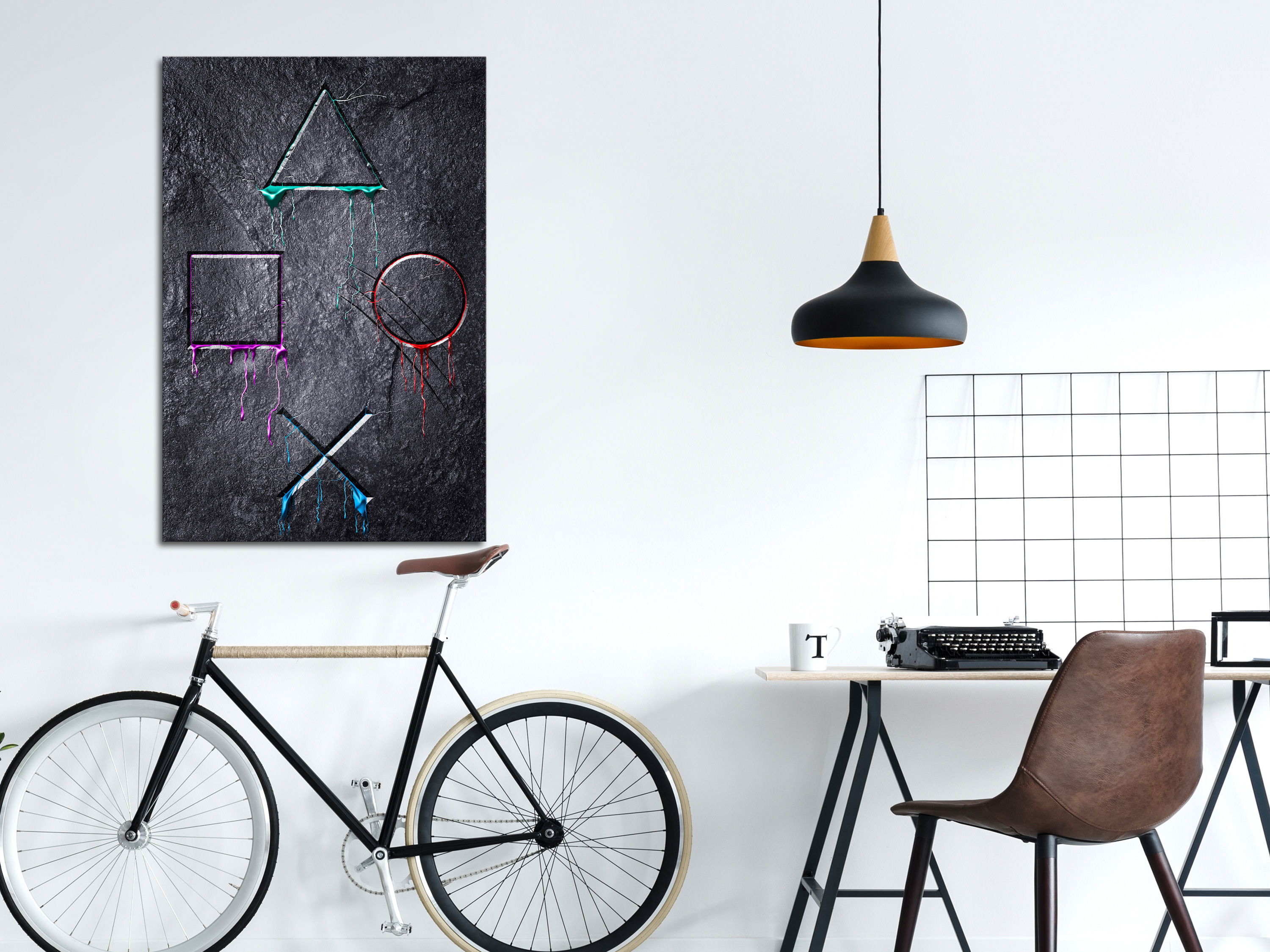 Tableau - Game Addiction (1 Part) Vertical [20x30]