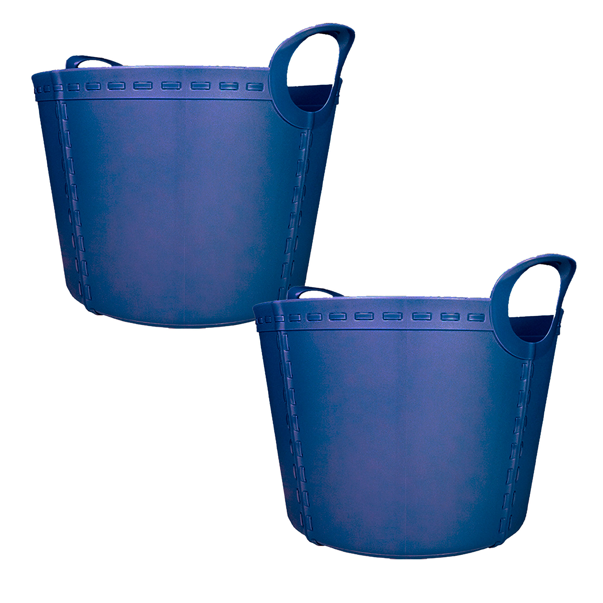 2x Panier Craft Medium 25l Violet Clair 45x38,5x34