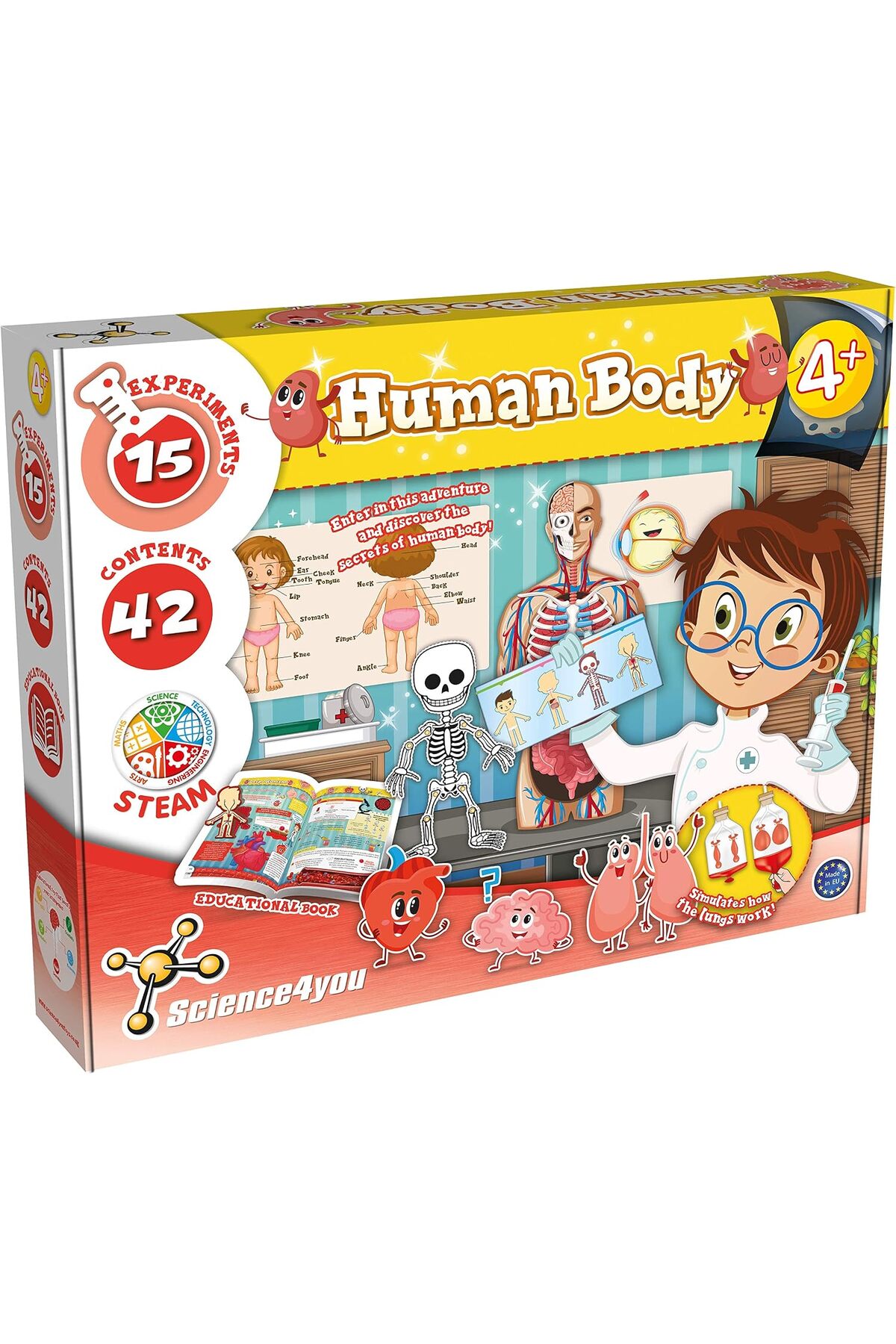 Create & Play Unisex Science4you Science Learning Activity Set
