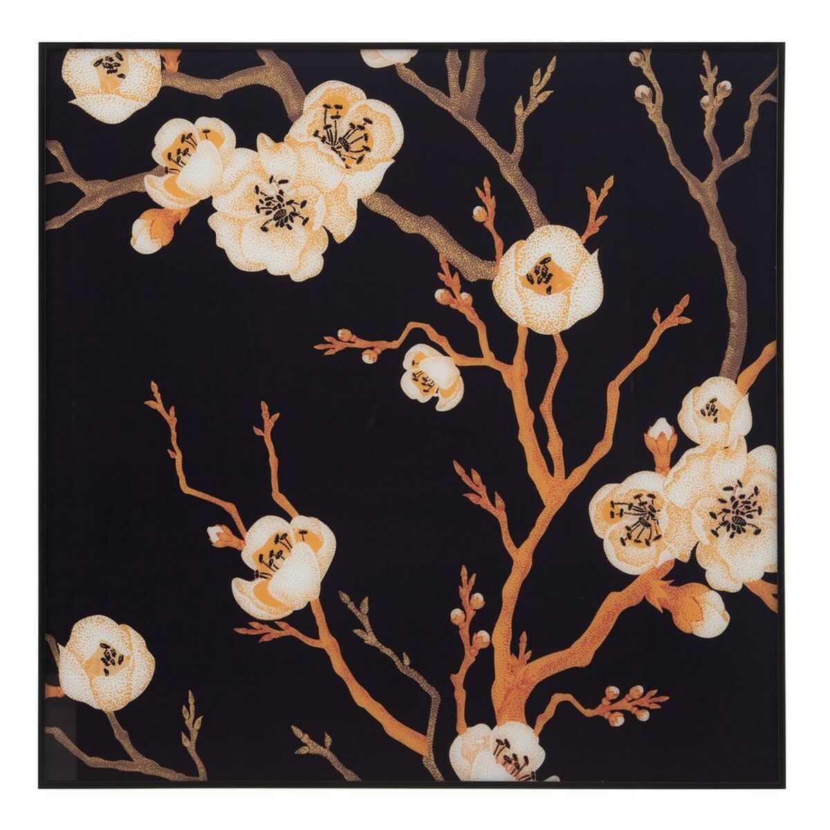 Toile à Broder 30x60 Cm - Gobelin L Fleurs Seule - Motif Peint Main, Canevas Penelope
