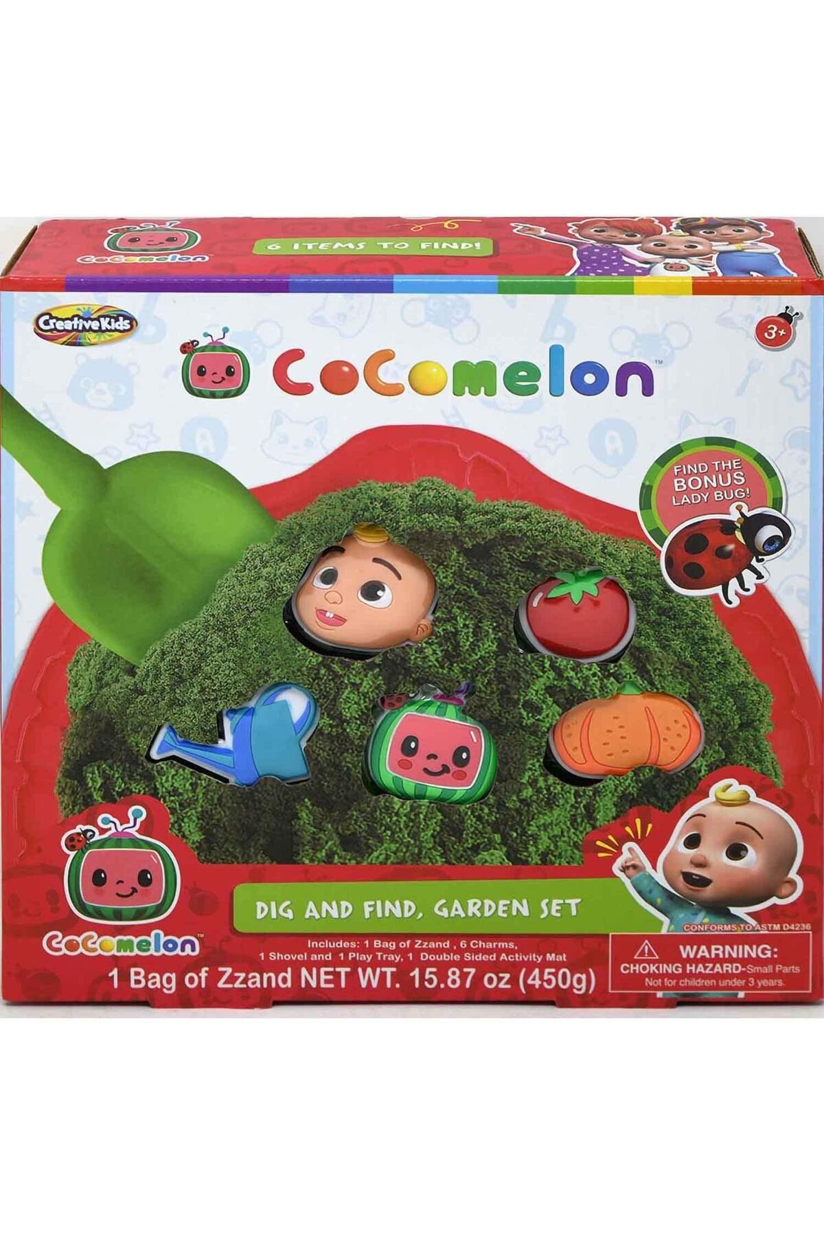 Create & Play Unisex Cocomelon Educational Activity Set