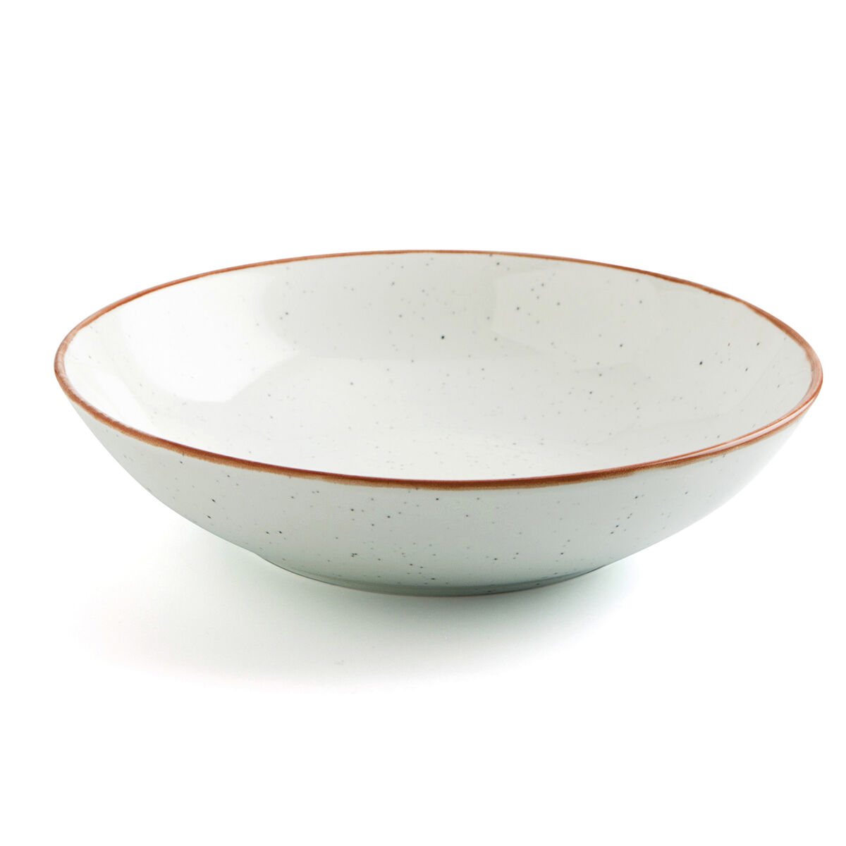 Assiette Creuse Ariane Terra Céramique Beige (ø 21 Cm) (6 Unités)