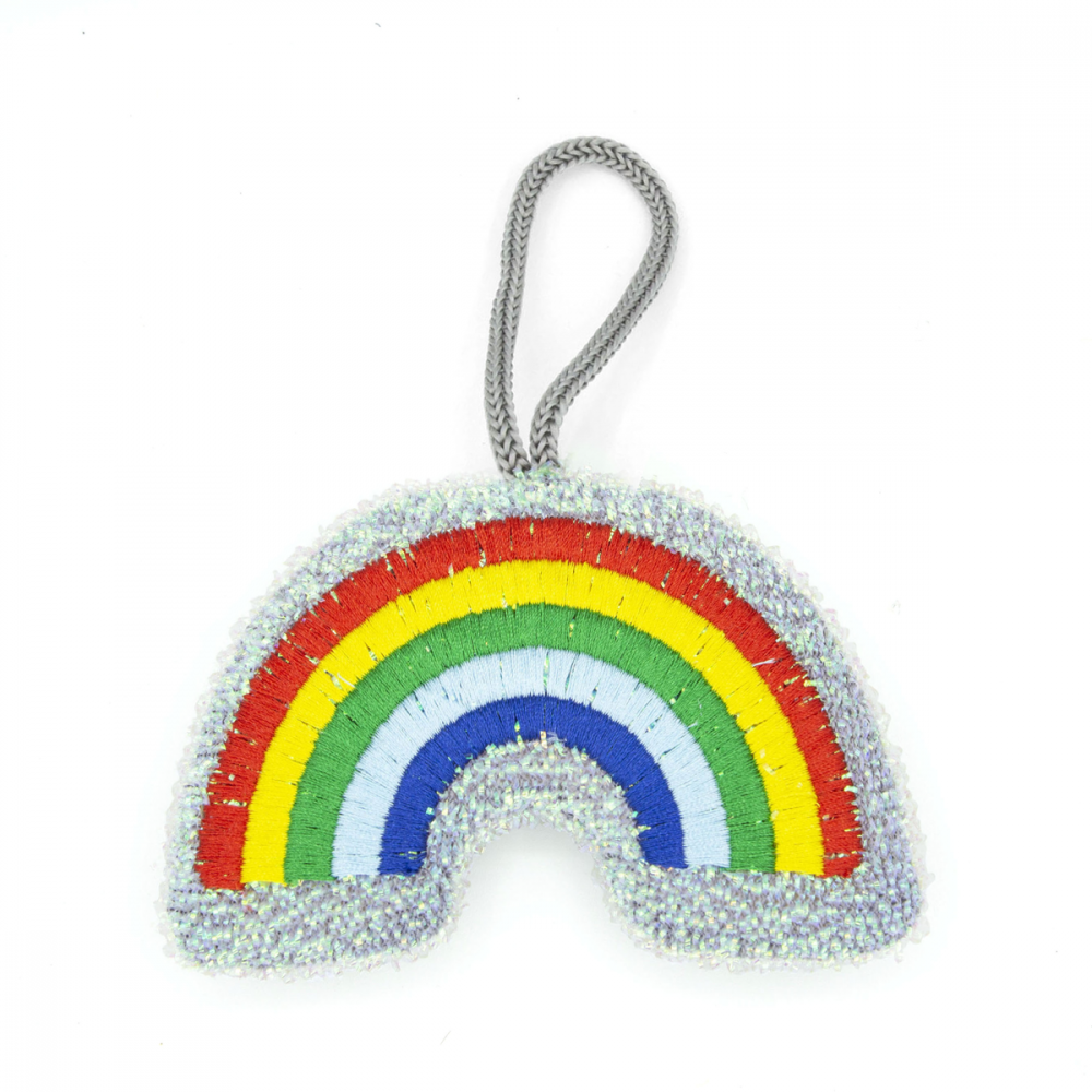 Lot De 2 Éponges À Vaisselle Arc-en-ciel Kikkerland