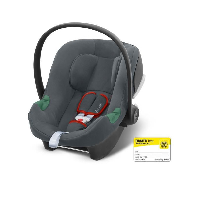 Siege Auto Aton B2 I-size - Groupe 0+ - Gris Foncé Et Acier