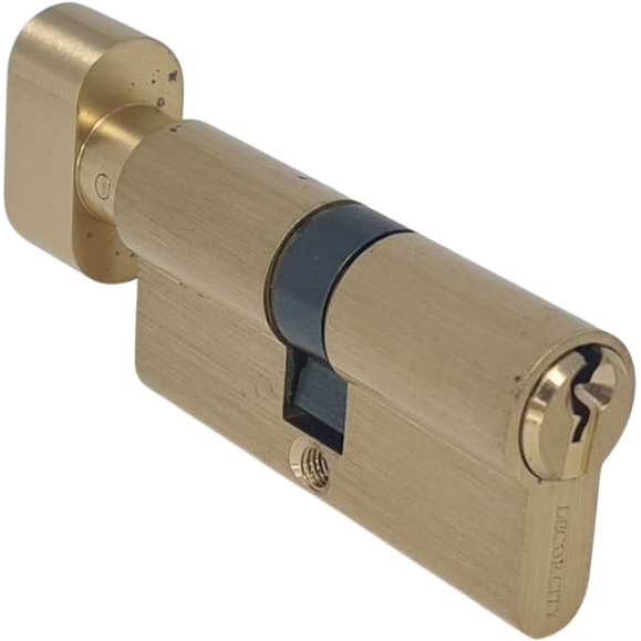 Door Lock Cylinder - 65mm - Thumb-turn