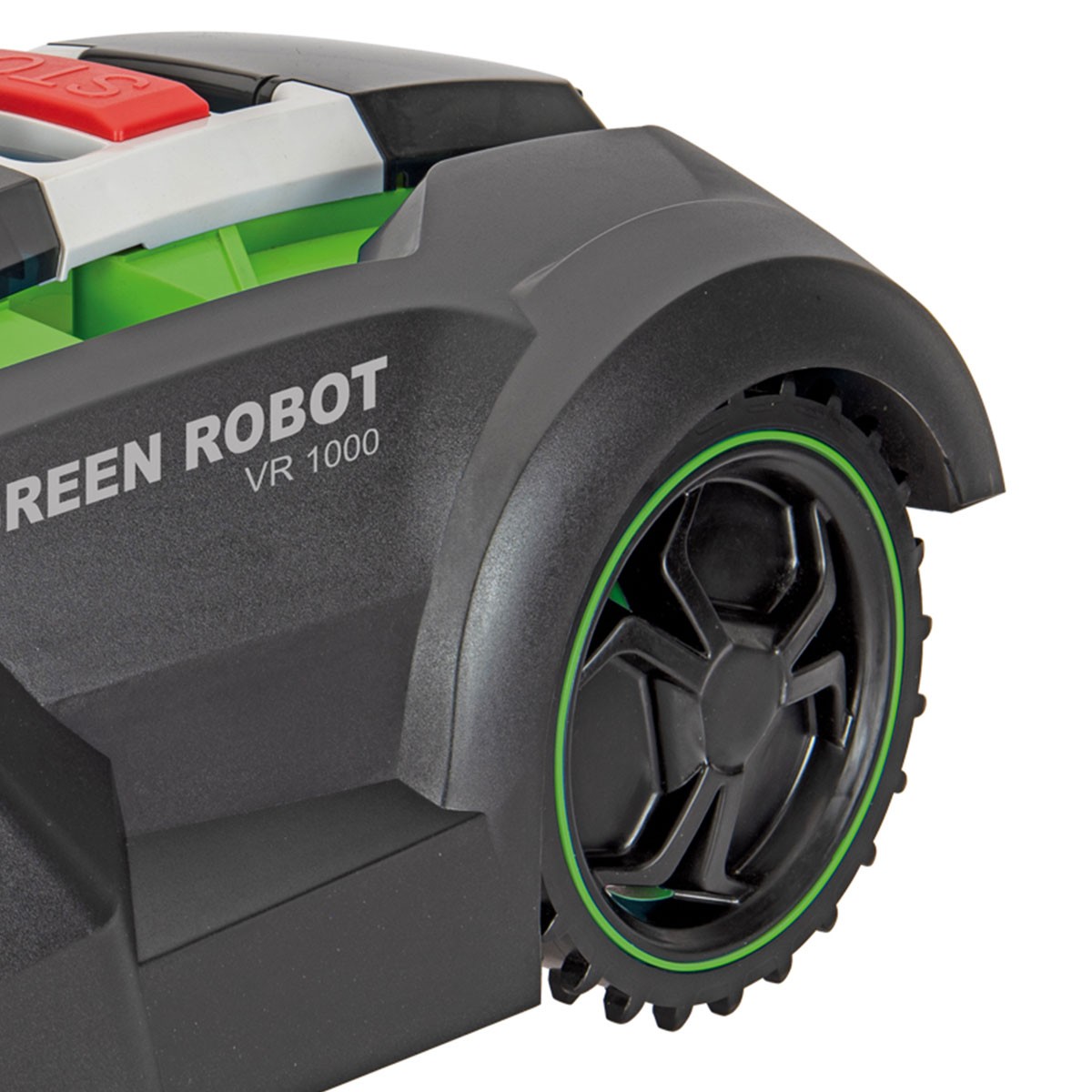 Robot Tondeuse À Gazon Batterie 28v 4ah Fonction Mulching Coupe 240mm Pente 30° Vito