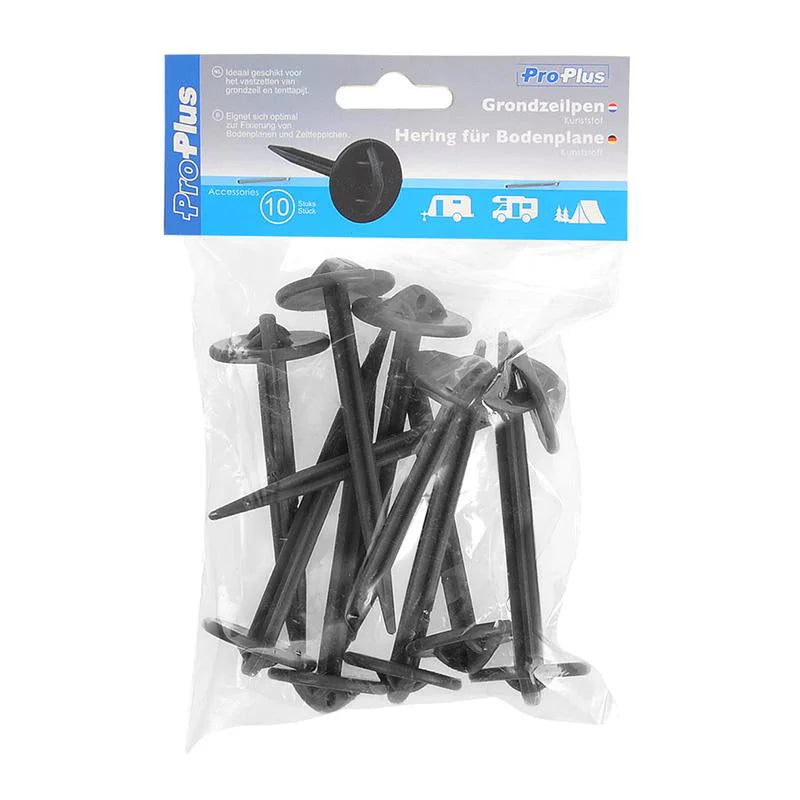 Piquet Tapis De Sol Plastique Jeu De 10 Pièces