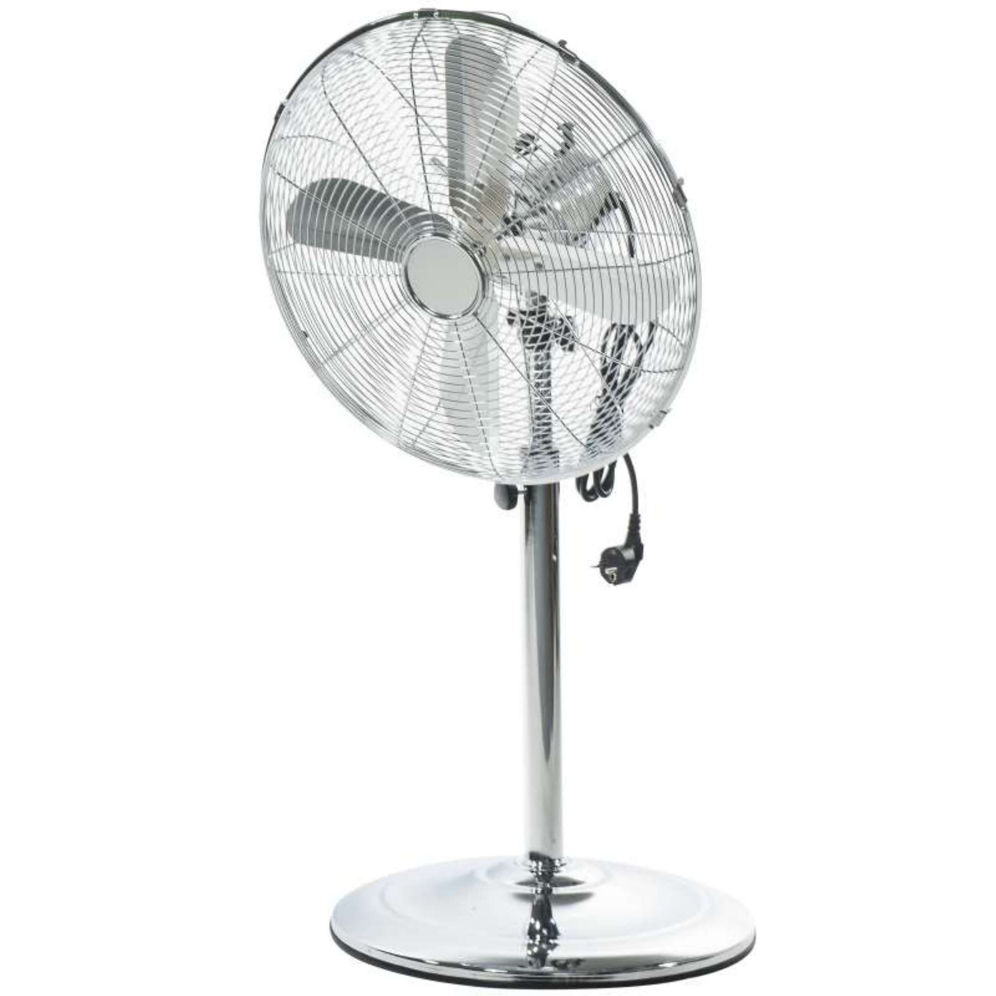 Ventilateur Sur Pied Chromé Ø40cm