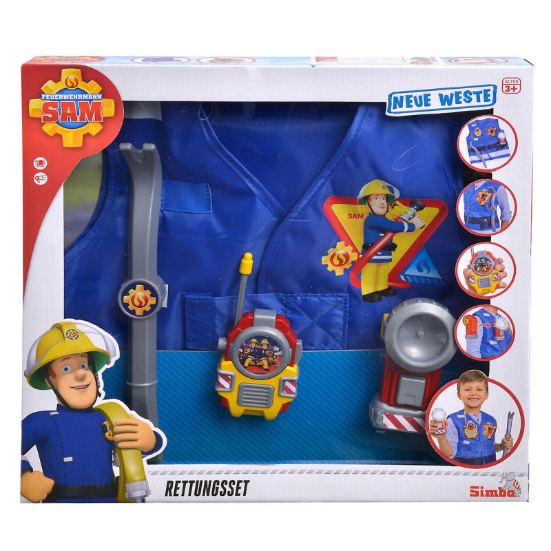 Simba Fireman Sam Life Jacket With Accessories