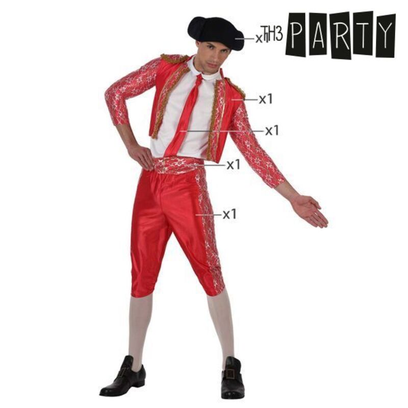 Déguisement Pour Adultes Th3 Party Rouge (5 Unités)