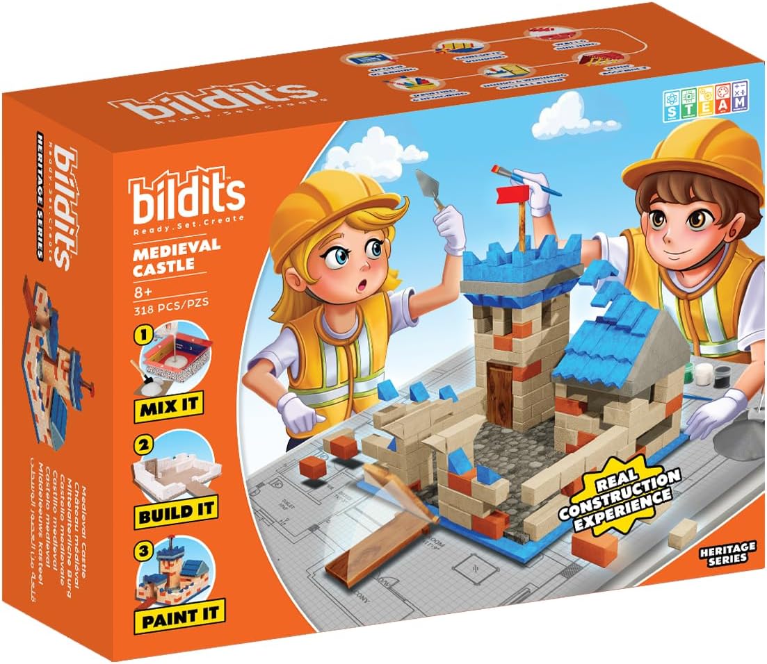 Bildits Activity Blocks Playset, 8 Years And Above