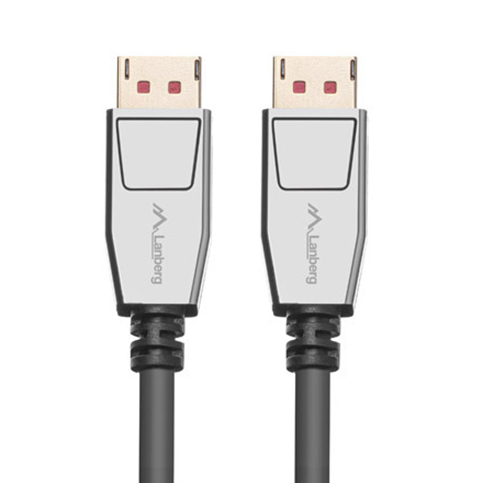 Lanberg Câble Displayport 1.4 Mâle Vers Displayport 1.4 Mâle 20 Broches 1.8m 8k Noir