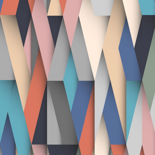 Geometric Colour Patterns Wallpaper - Generic Pattern 1 - Large