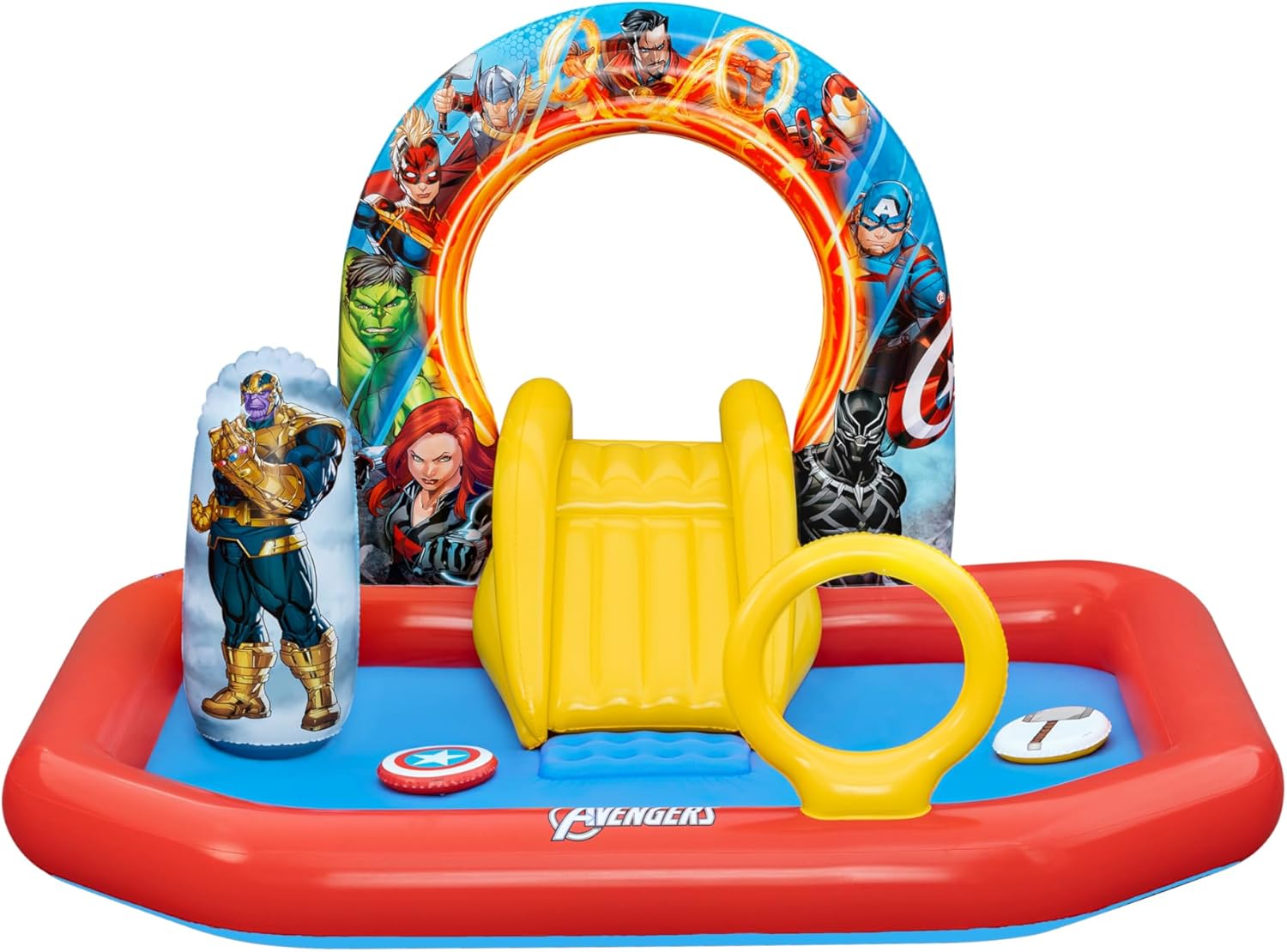 Bestway Inflatable Pool 3 Years And Above,2 Person,Multicolor,125 Cmx198 Cmx211 Cm