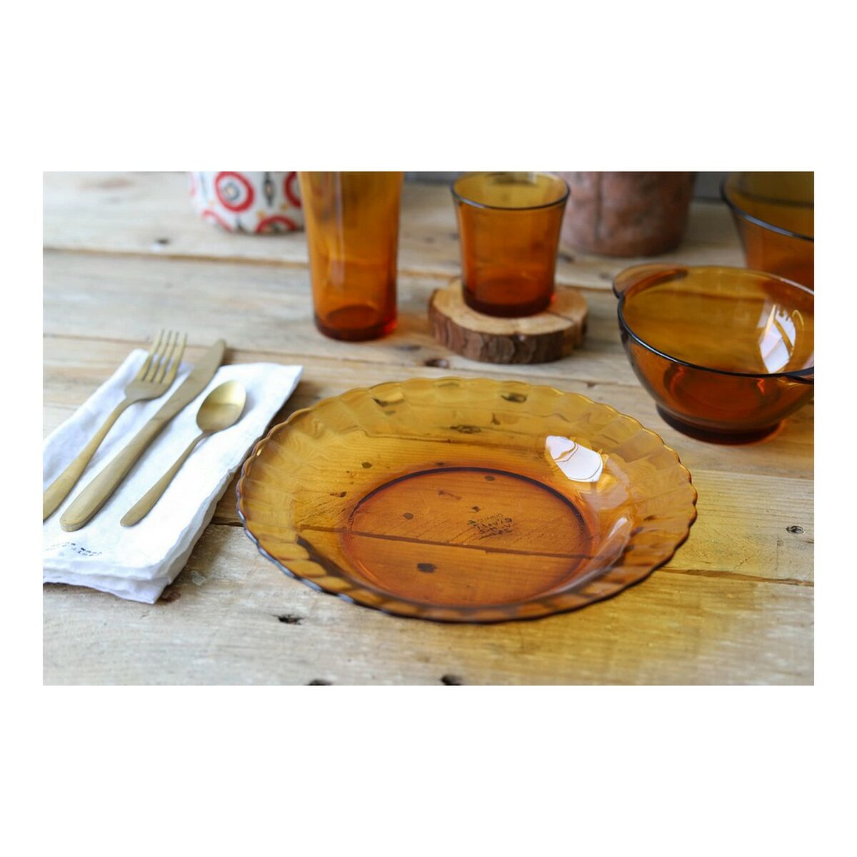 Saladier Duralex Lys Ambre 2,2 L (12 Unités) à Prix