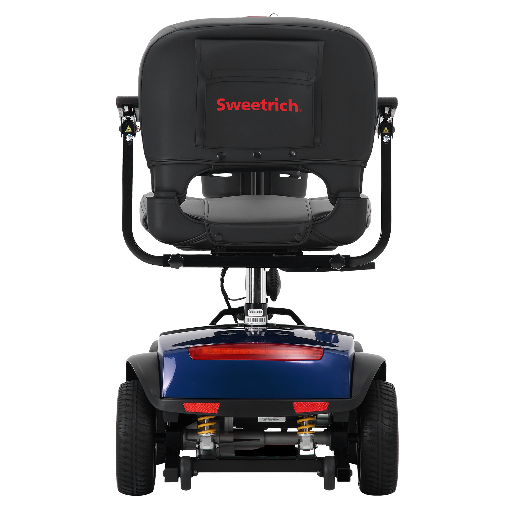 Scooter De Mobilité Pliable Pour Seniors Sweetrich S1 Sport - Aide Médicale Électrique - Noirbleu