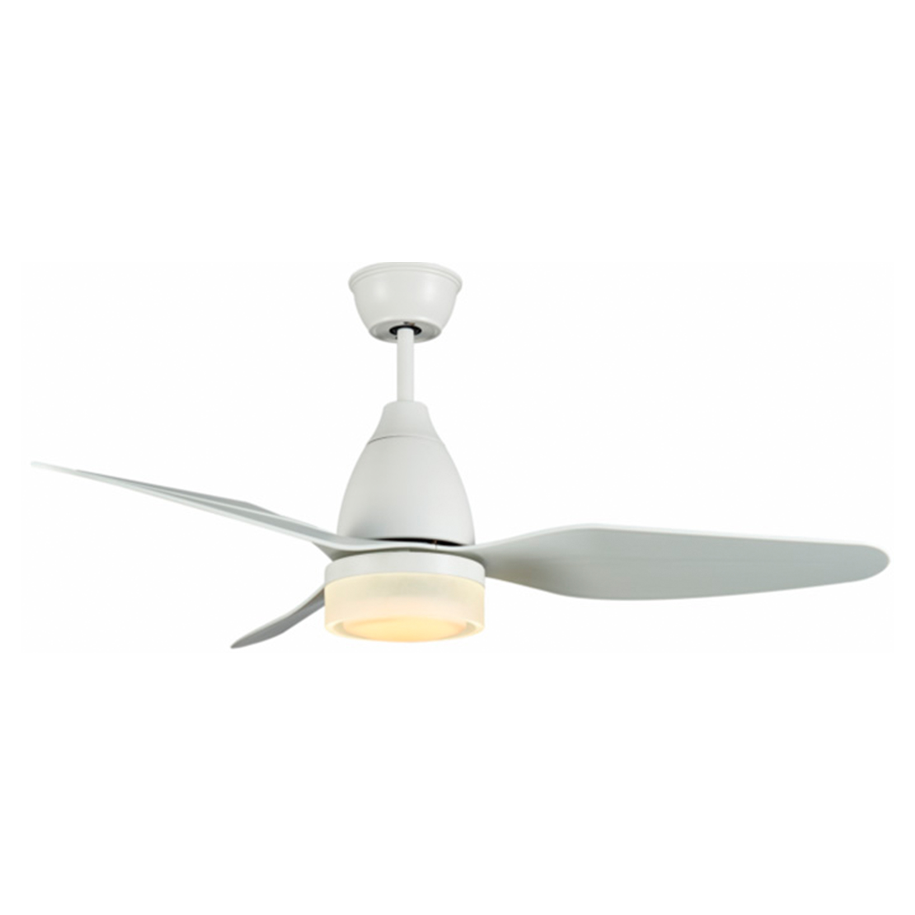 Ventilateur De Plafond Moteur Dc 117cm Led 30w 4000k Blanc