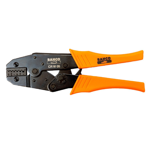 Pince À Sertir 225 Mm Avec Cliquet Pour Connecteurs Tubulaires 0,5 À 4 Mm² Cr W 05 Bahco