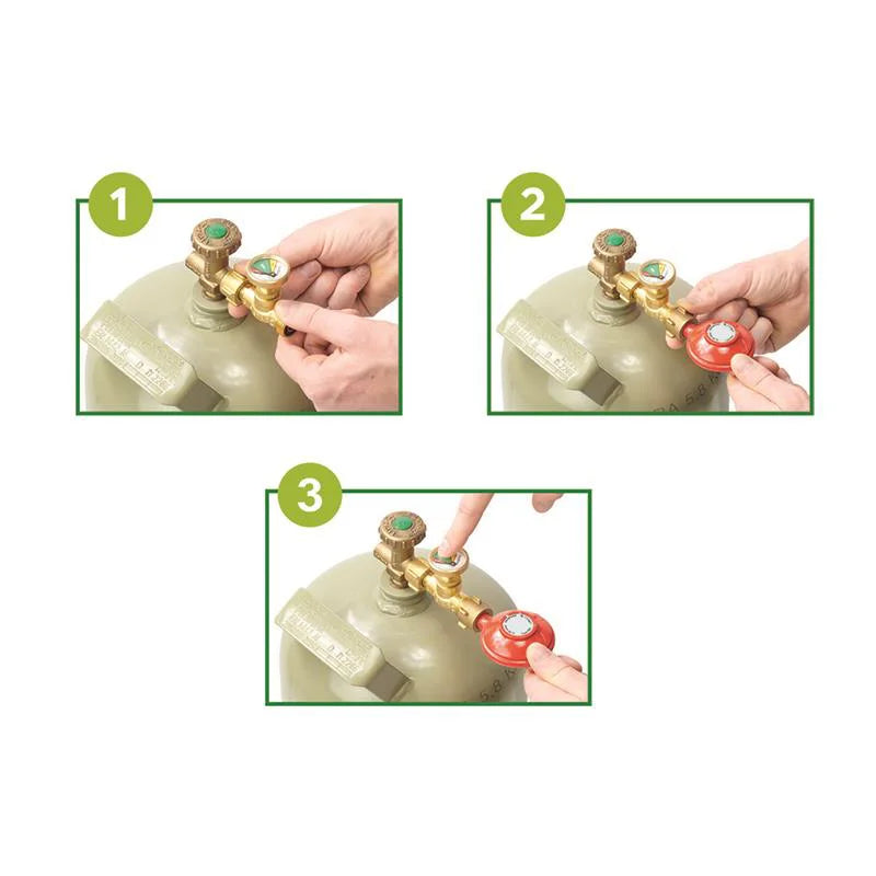 Gasstop Vanne D'arrêt D'urgence Pour Bouteilles De Gaz Propane De 21,8mm Lh (g.12) Gsde1