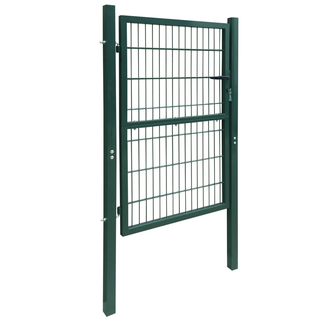 Portillon Acier 106x248 Cm Vert