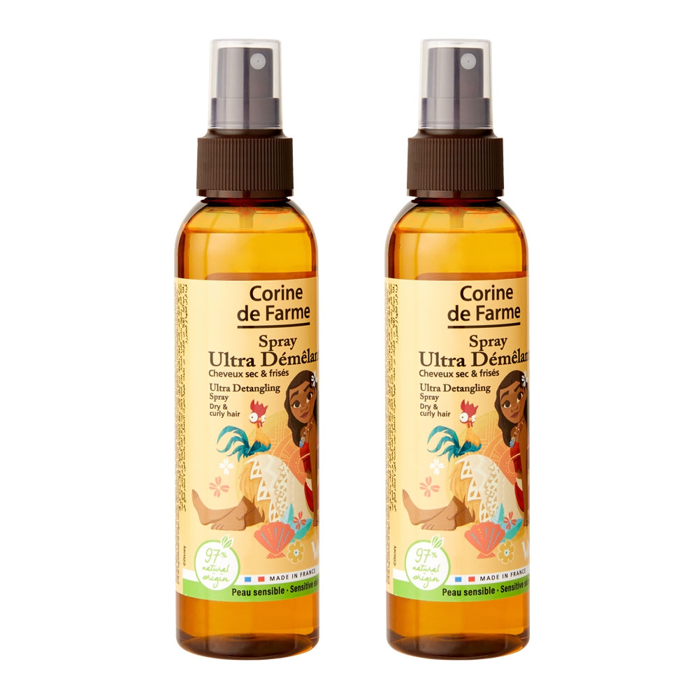 image: Image: Lot De 2 Spray Ultra Démêlant Vaiana