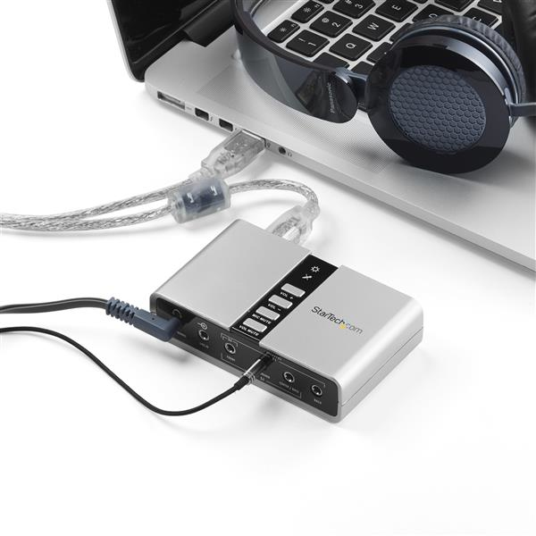 Startech Com Adaptateur Carte Son Usb Vers Audio St R O Audio