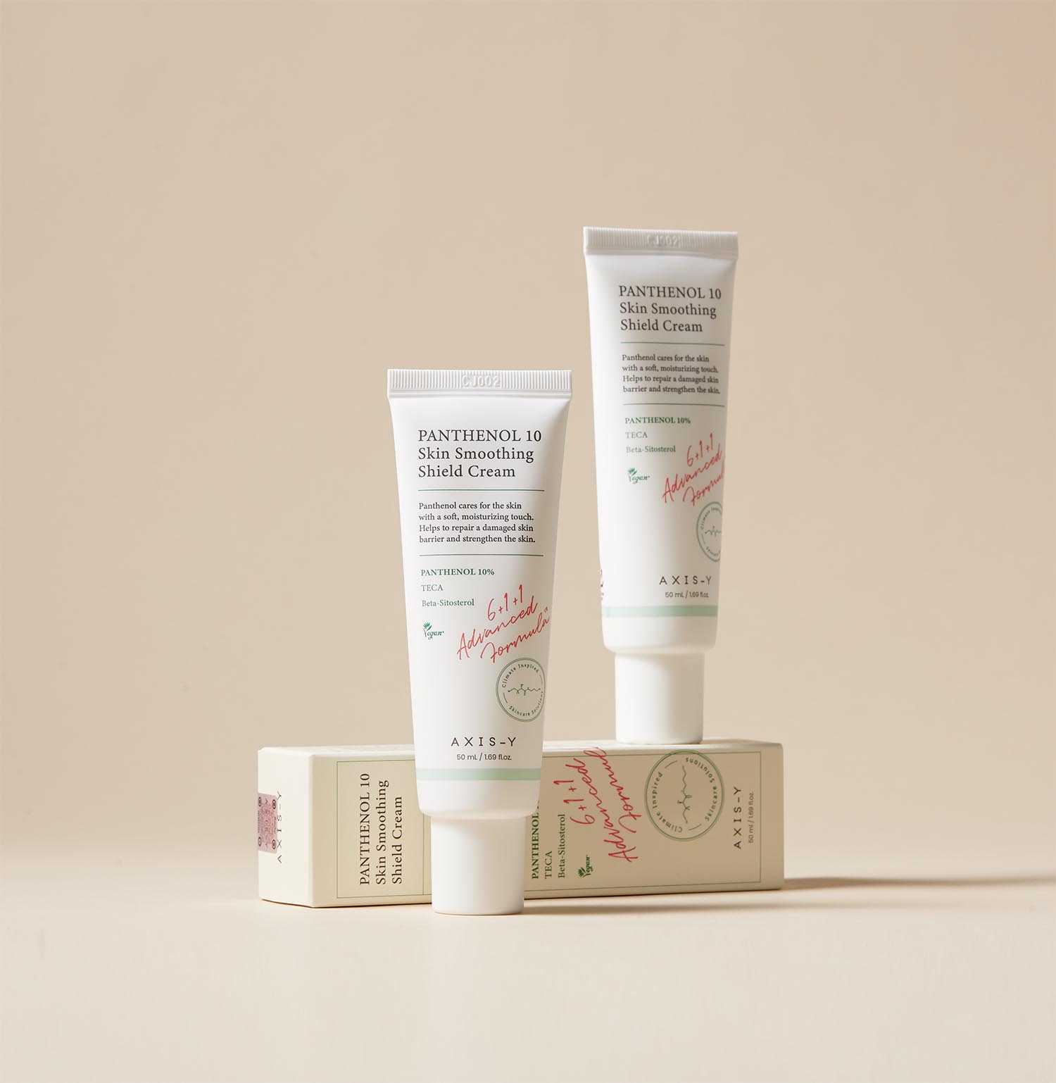 Balenie AXIS-Y Panthenol 10 Skin Smoothing Shield Cream 50 ml
