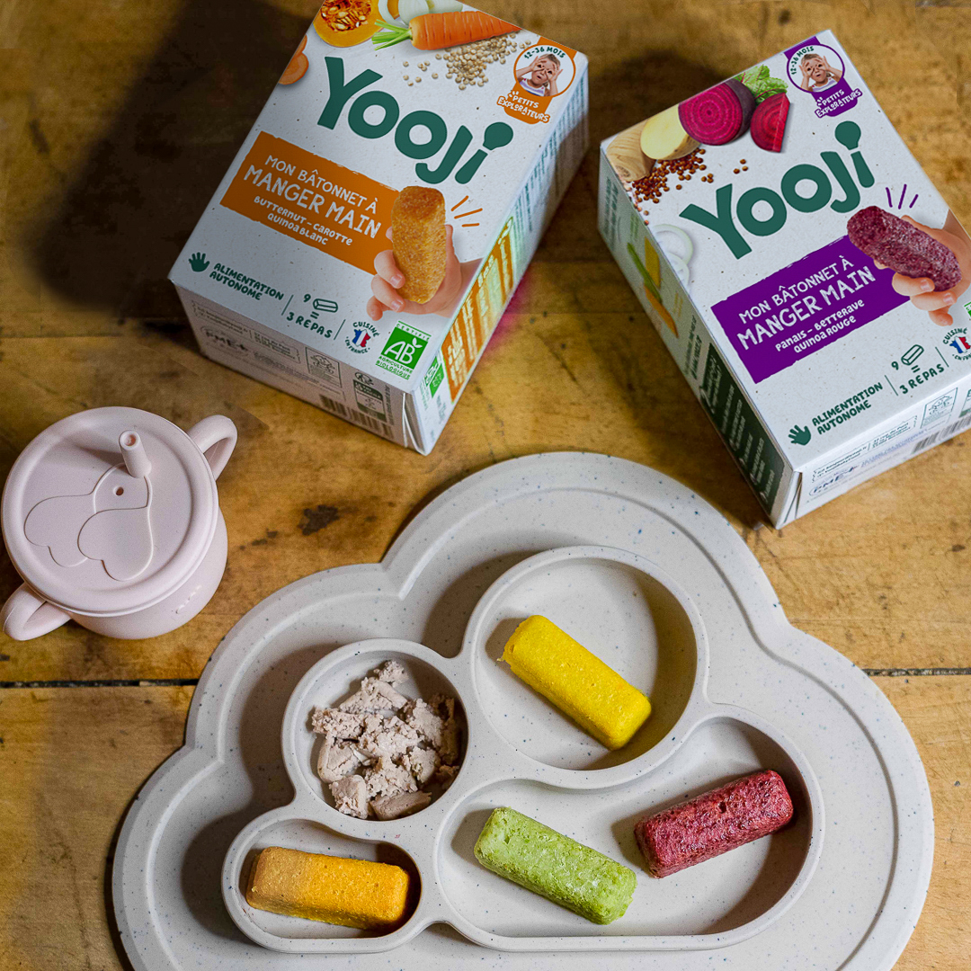 Lot X6 - Bâtonnet À Manger-main Betterrave  & Butternut - Dès 12 Mois - 6 X 225g YOOJI